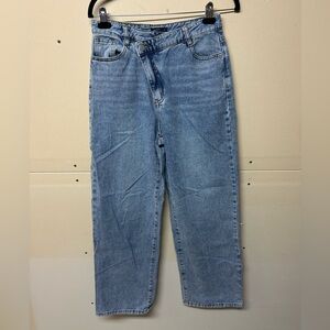 2/$75💥- JEANS | Women’s MOTF criss cross fly size M (fits snug)